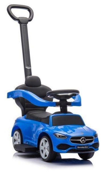 Jeździk z pchaczem Mercedes 3w1 niebieski