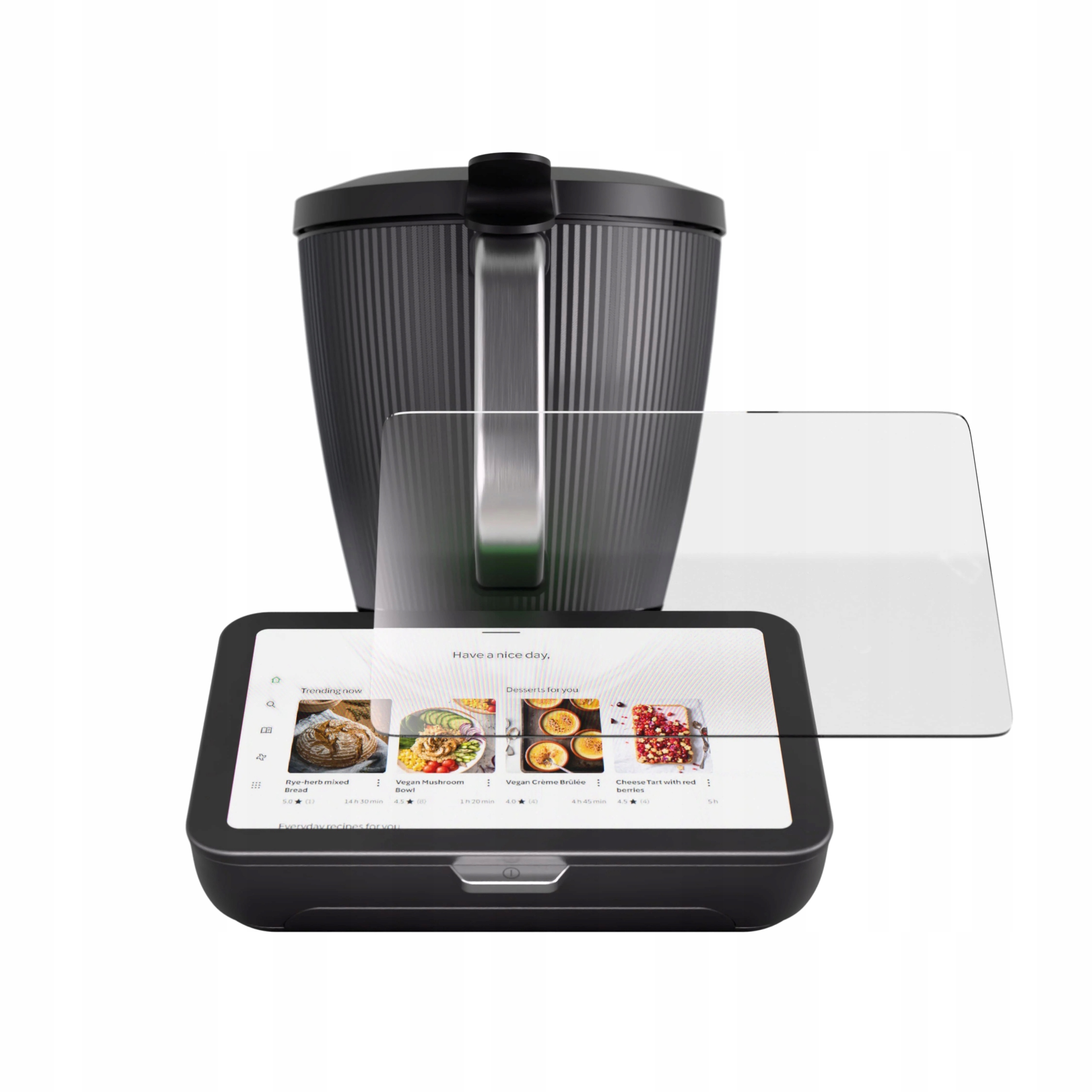 Tvrzené sklo 9H na displej Thermomix TM7 Ochrana displeje pro Termomix TM7