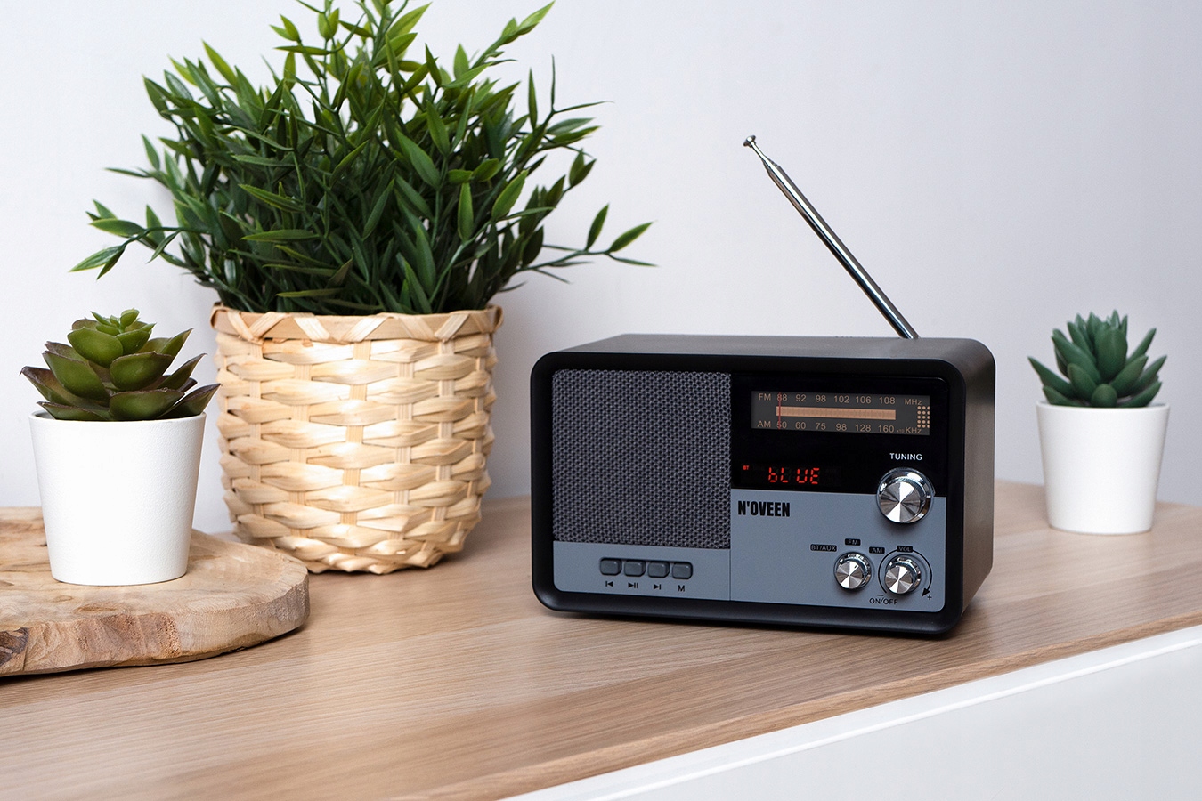 KLASYCZNE RADIO KUCHENNE RETRO BLUETOOTH AM/FM akumulator czarne EAN (GTIN) 5902221622021