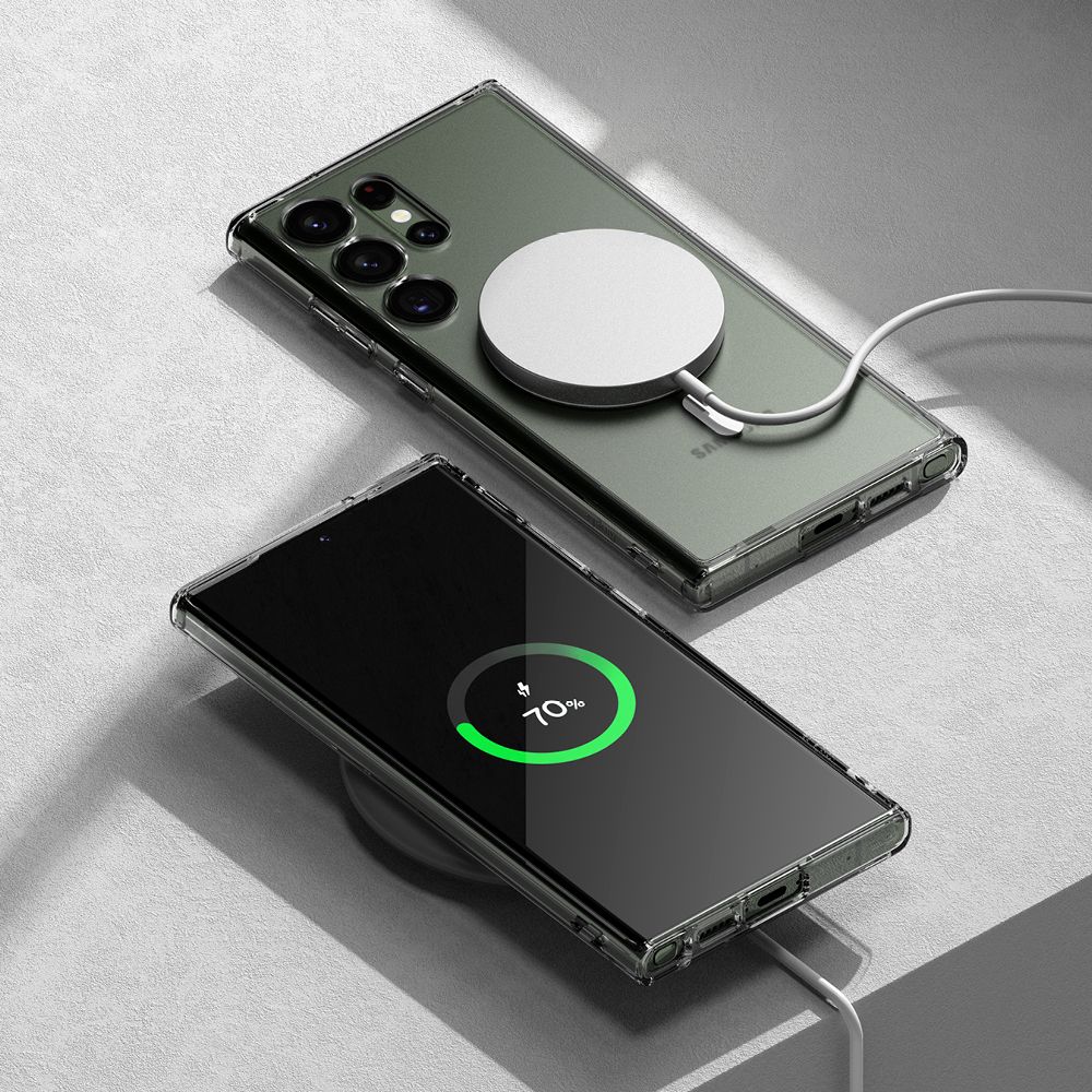 Etui Magsafe RINGKE Matowe do Galaxy S23 Ultra 5G Typ plecki
