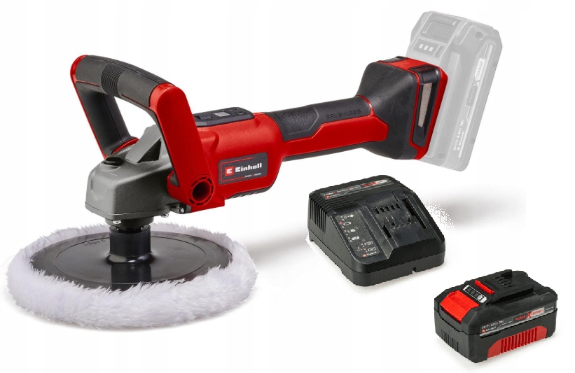 Einhell Úhlová Leštička Ce-cp 18/180 Li E 2093320 Sada Akumulátor 4AH