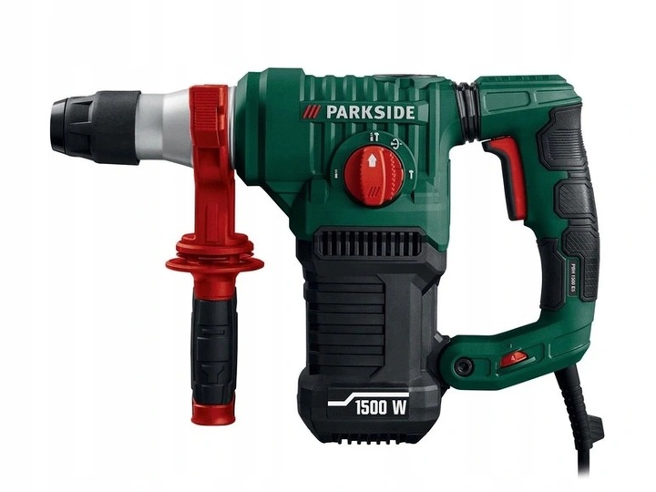 MŁOTOWIERTARKA PARKSIDE 5J PBH 1550 A1 NOWA Prędkość obrotowa 800 RPM