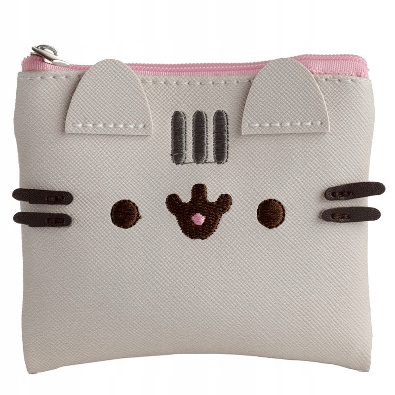 

Pusheen portmonetka na suwak z Uszkami słodziutka