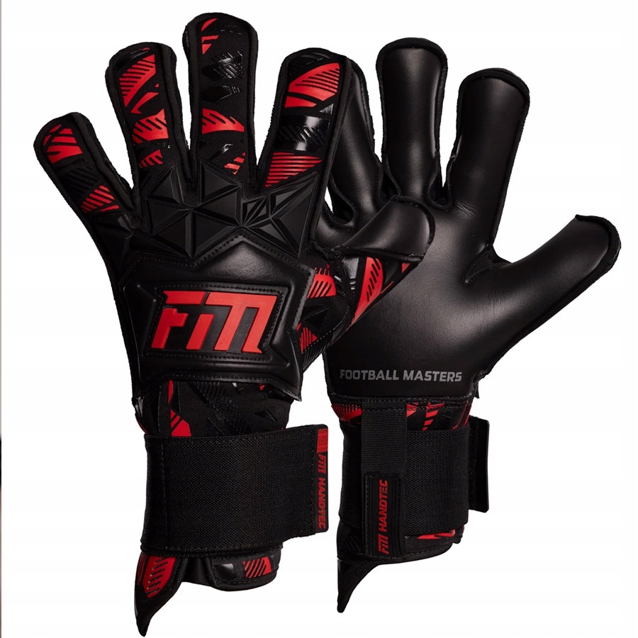 Football Masters Fm Invictus X Pro Red (10) Unisexové rukavice Černá
