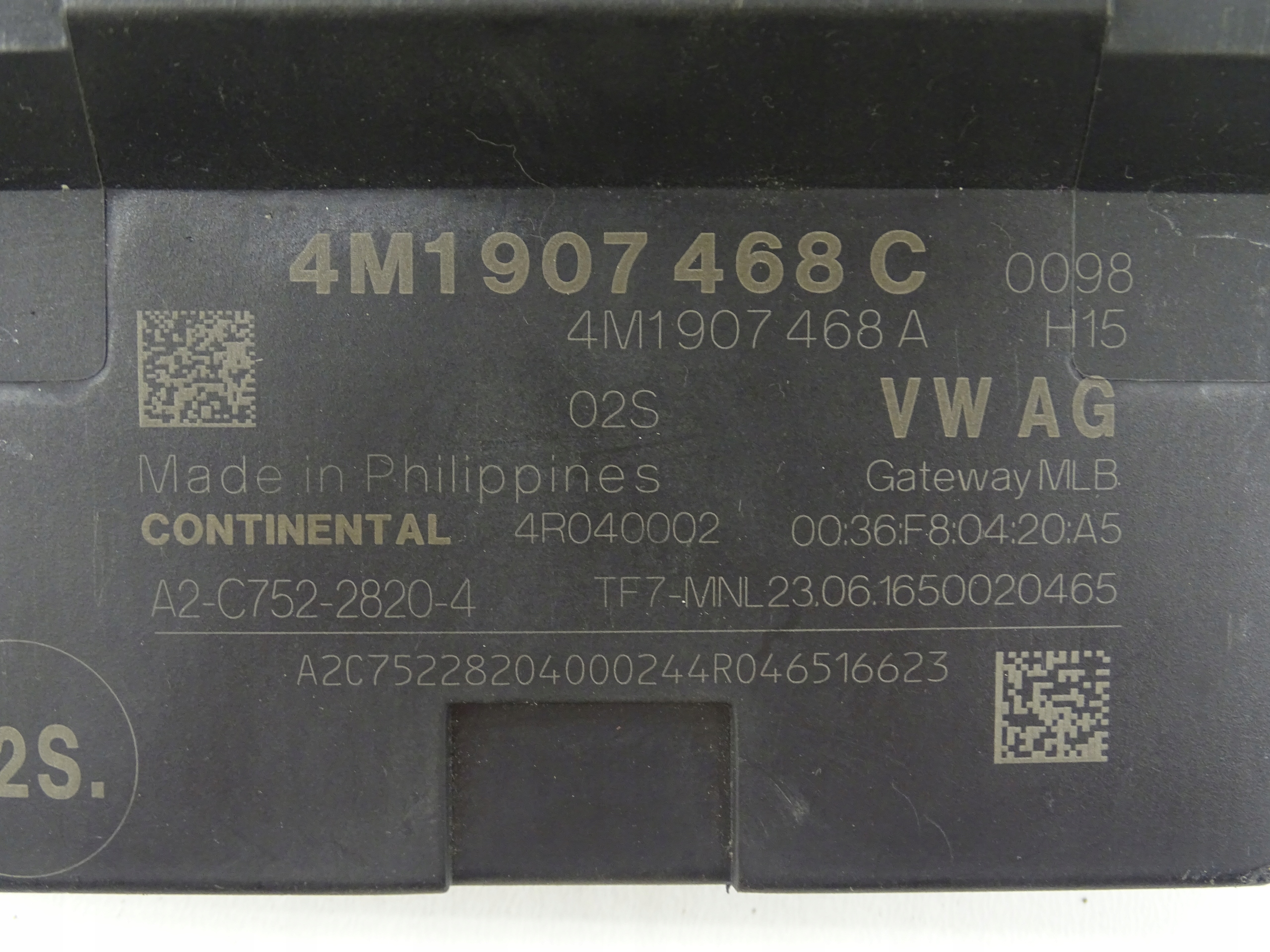 modulo Centralina GATEWAY AUDI A4 B9 Q7 4M 4M1907468C