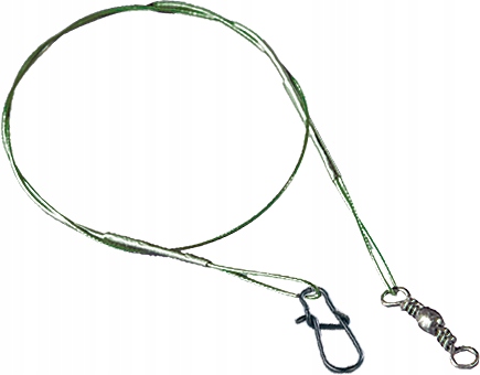 JAXON PRZYPON STALOWY POWLEKANY 30cm 3szt.