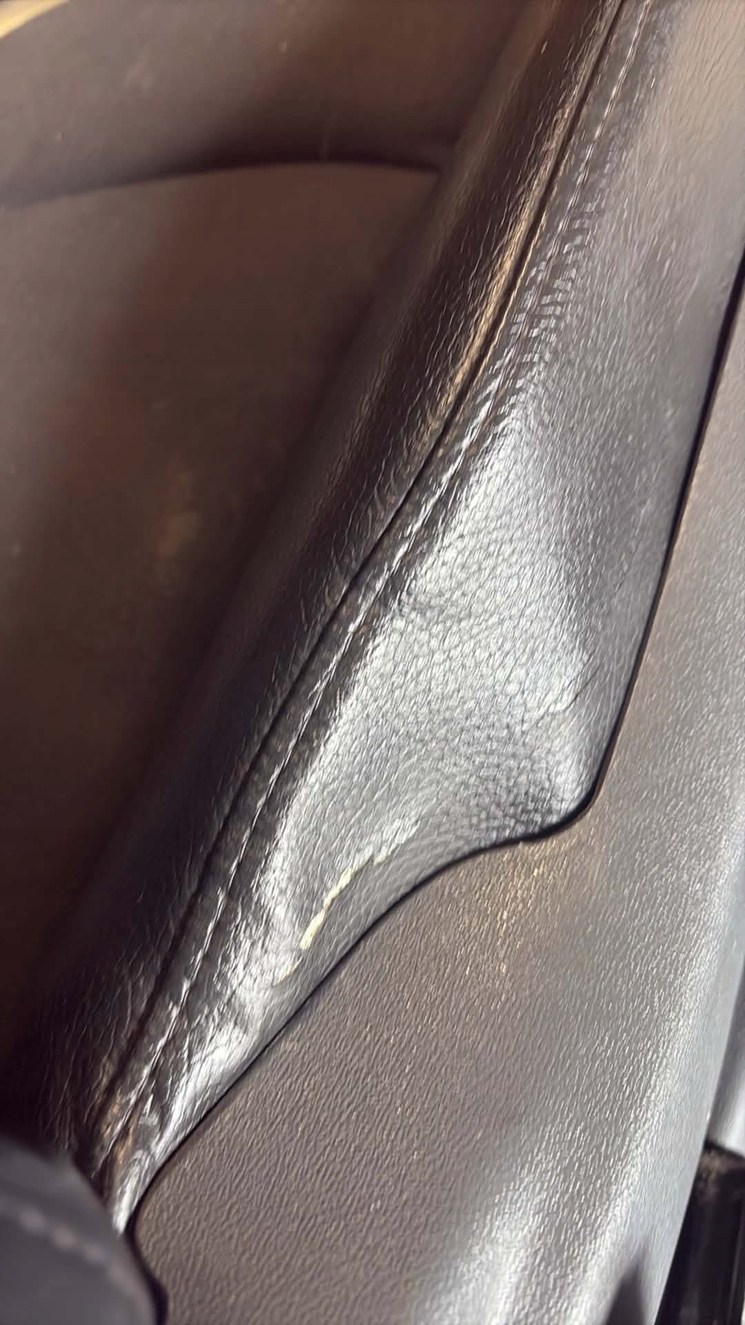 seat right front front side SAAB 93 9-3 welurowy CIEMNY pol leather