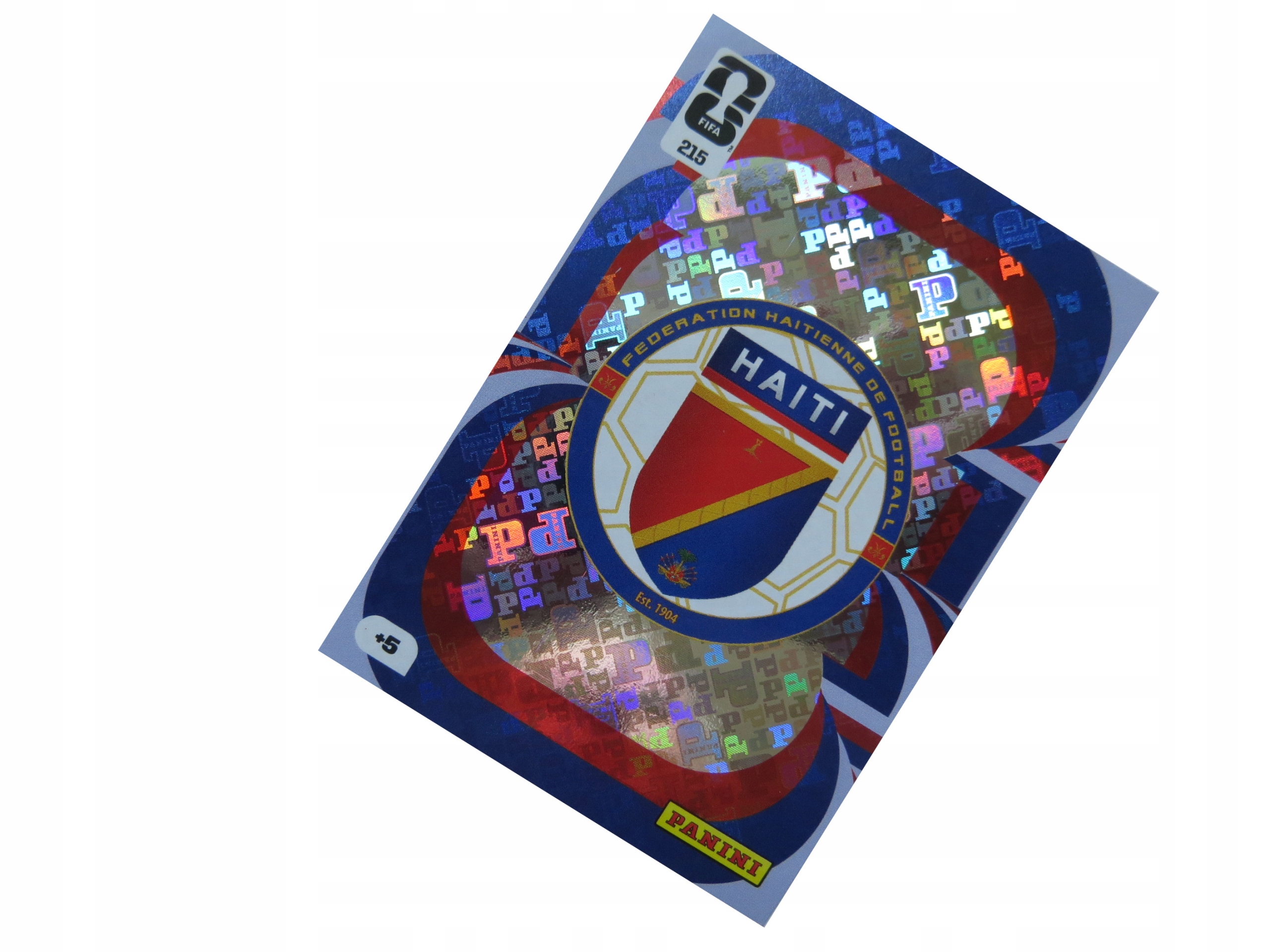 Panini Fifa World Cup 2026 Karty Piłkarskie Team Crest Logo 215 Haiti