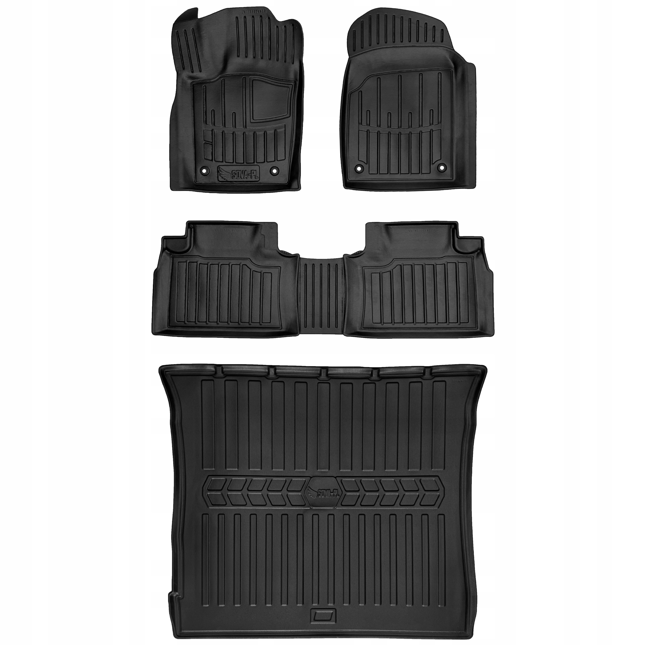 Gumowy zestaw dywaniki i mata Jeep Grand Cherokee WK2 2010-2021