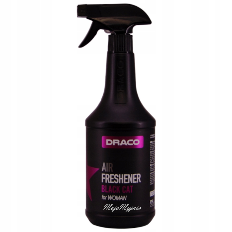 

Odświeżacz do samochodu Draco Black Cat Woman750ml
