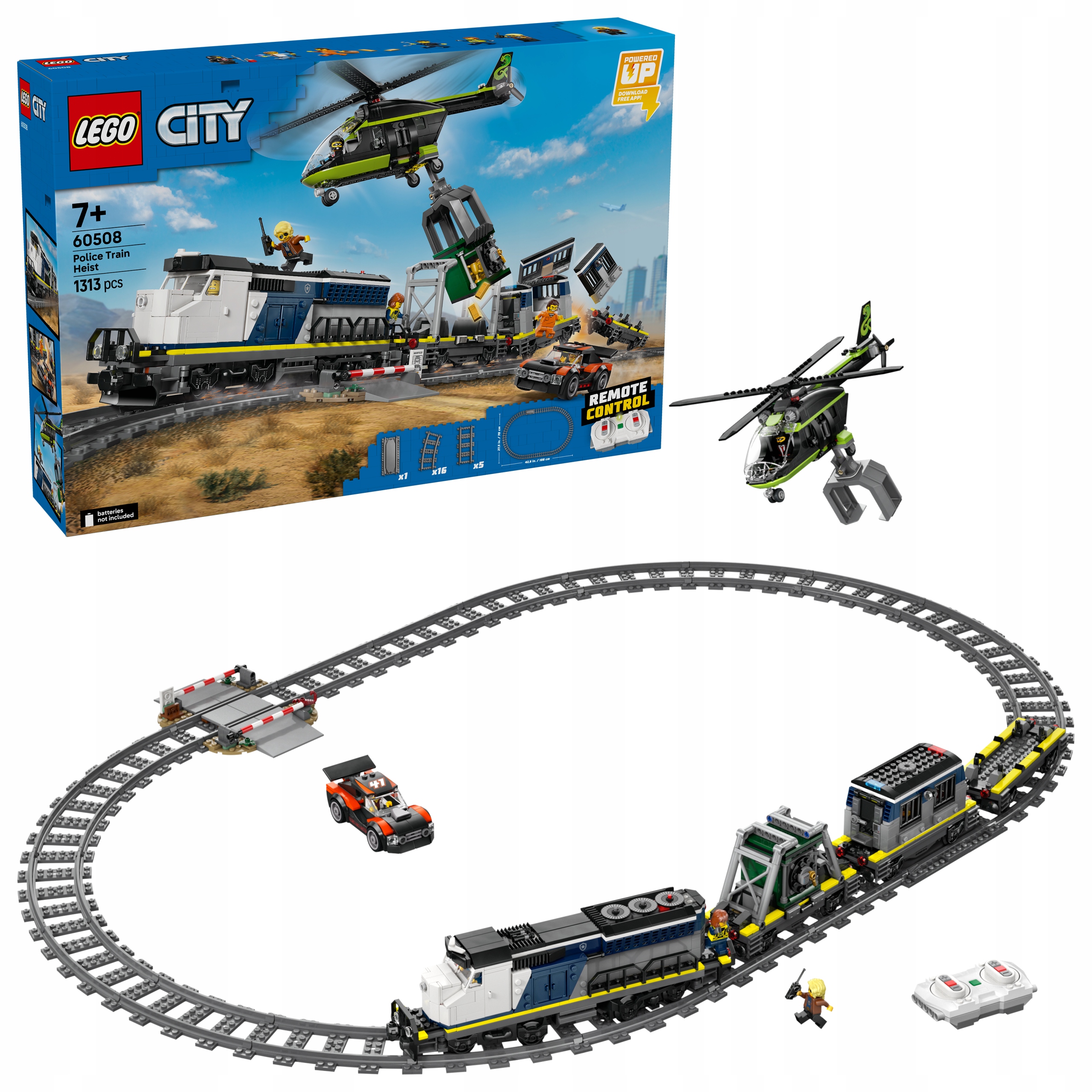 Lego City Napad na policyjny pociąg 60508