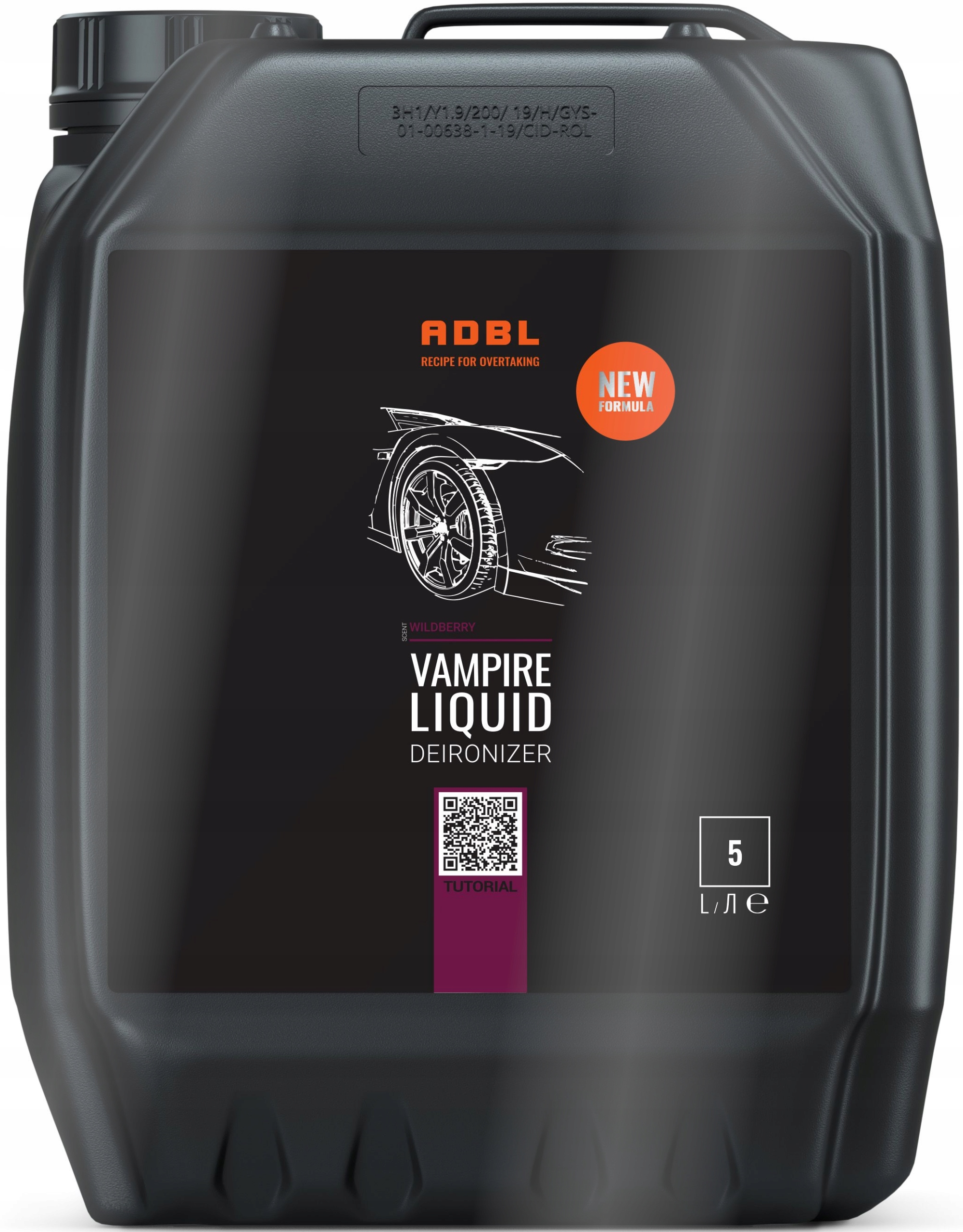 Adbl Vampire Liquid Płynny Środek Czyszczenie Krwawiąca Felga Lakier 5L