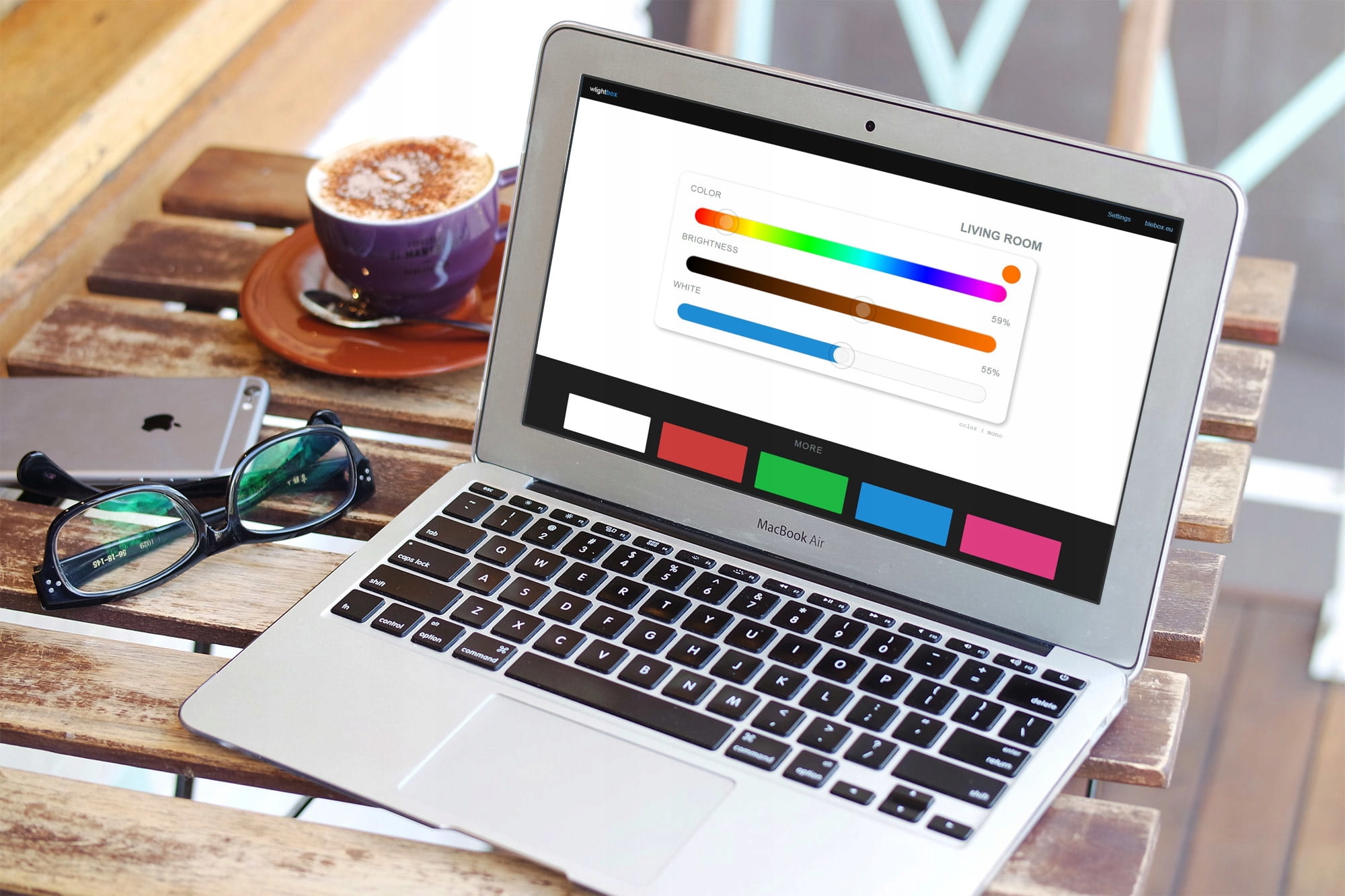 wLightBox BleBox sterownik LED RGBW WiFi 12-24V Kod producenta WiFi BleBox WLIGHTBOX 0046