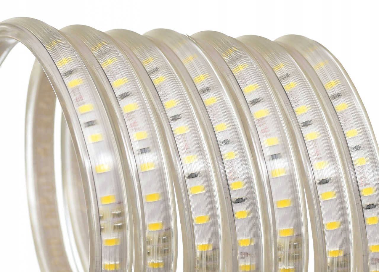 

Taśma Led 230V Biała Zimna Co 10CM Bez Zasilacza