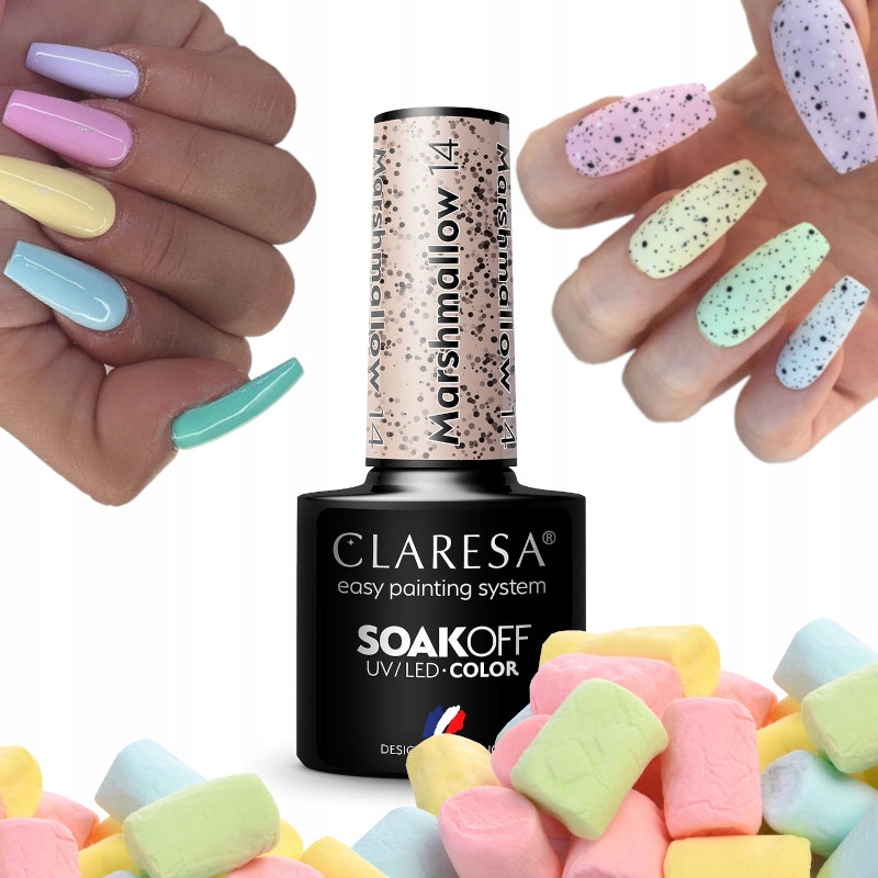 

Claresa Lakier Hybryda Marshmallow Pastele Wybierz