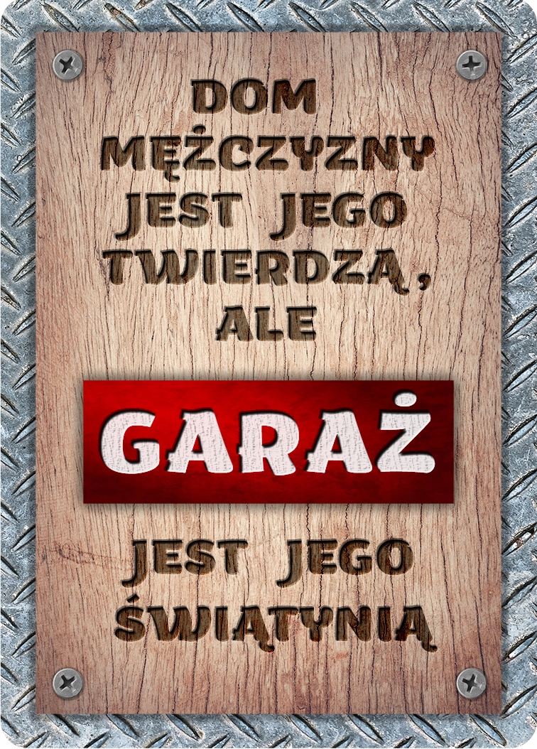 

Tabliczka dekoracyjna Bertoni Twierdza