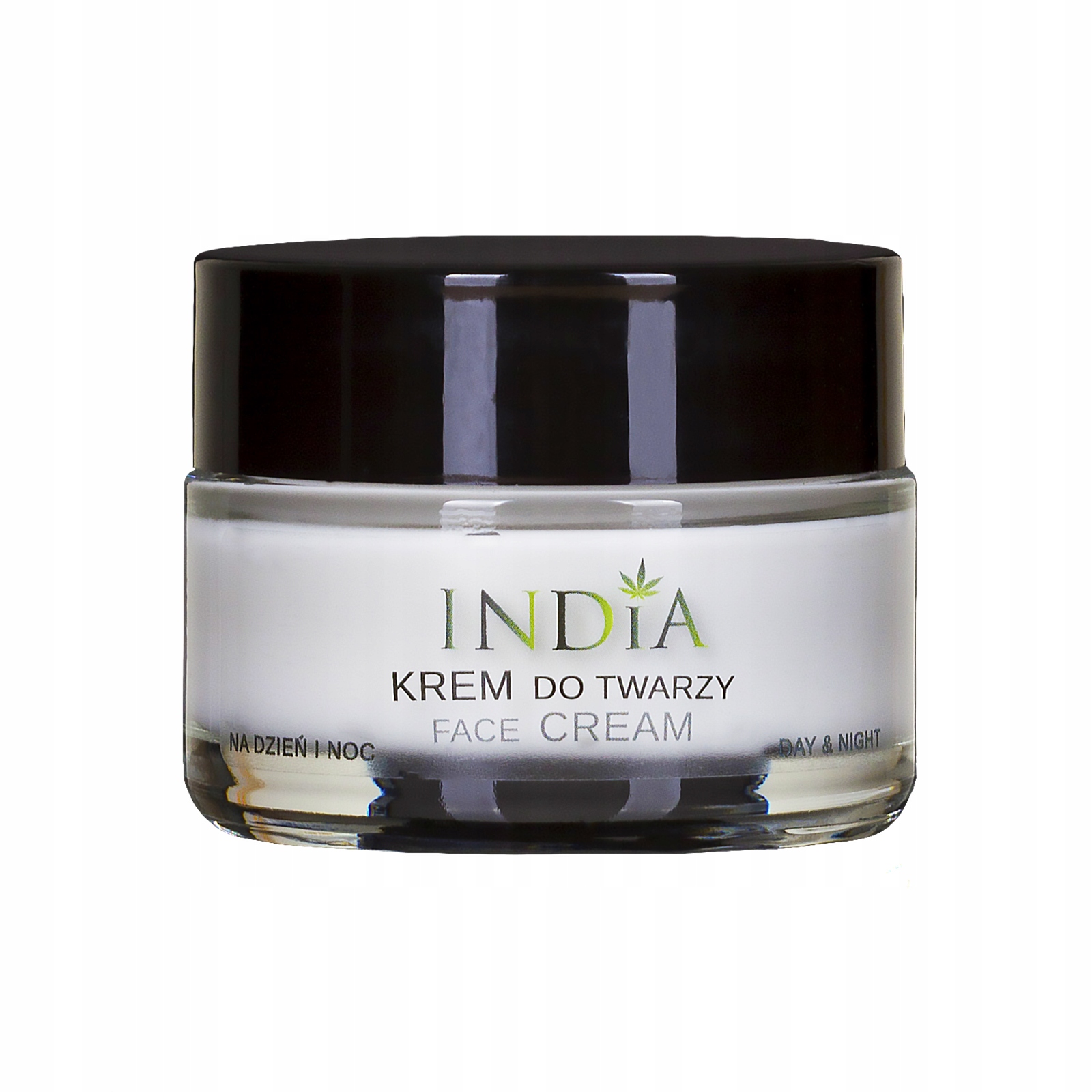 

India Krem Do Twarzy z olejem konopnym 50 ml.