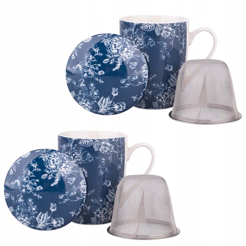 

Kubek Do Herbaty Z Zaparzaczem I Pokrywką 2SZT