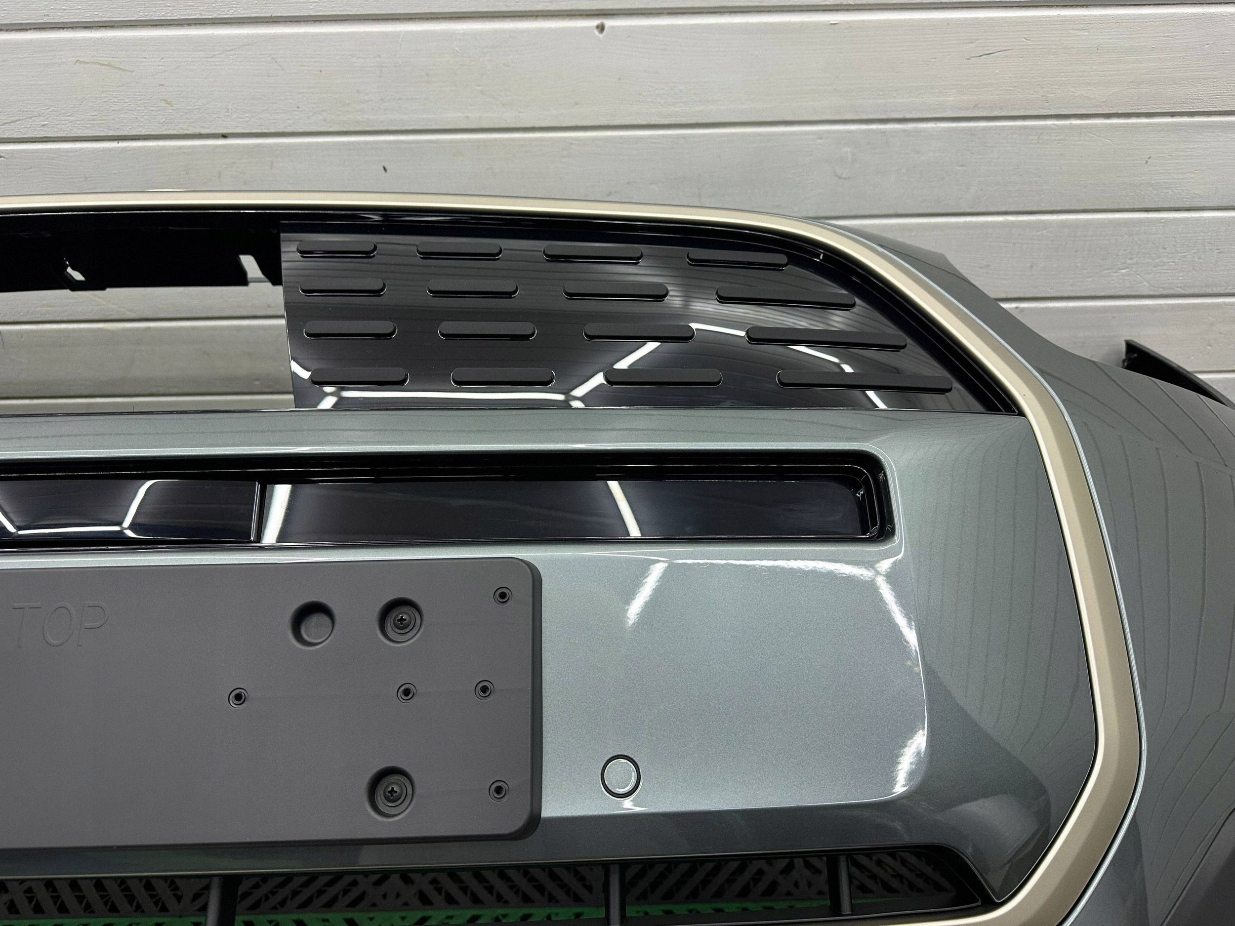 front bumper Mini Countryman U25 complete C71 SMOKEY GREEN