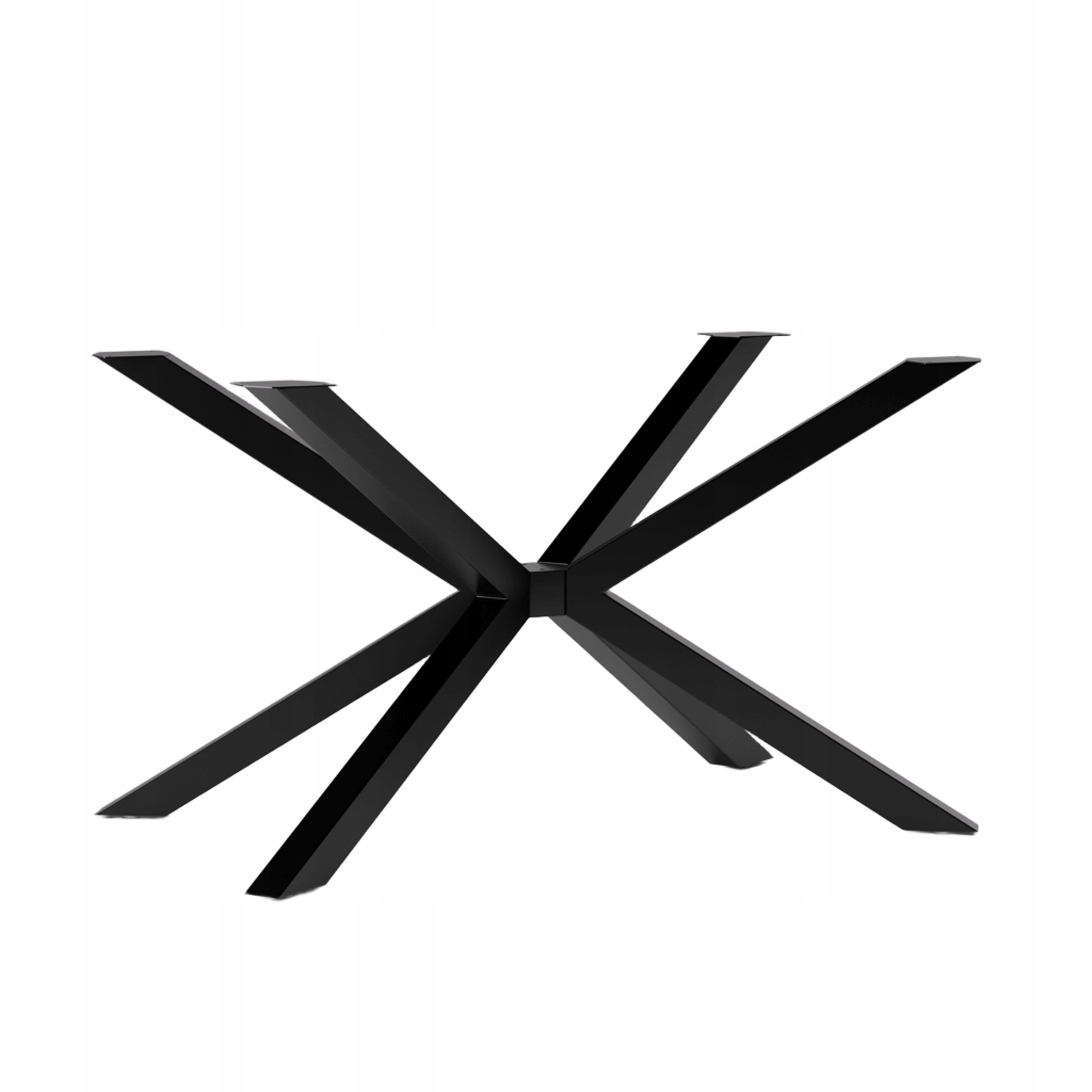 Kovová Noha Kovový Rám Na Stôl Pavúk Loft Podstavka Čierna