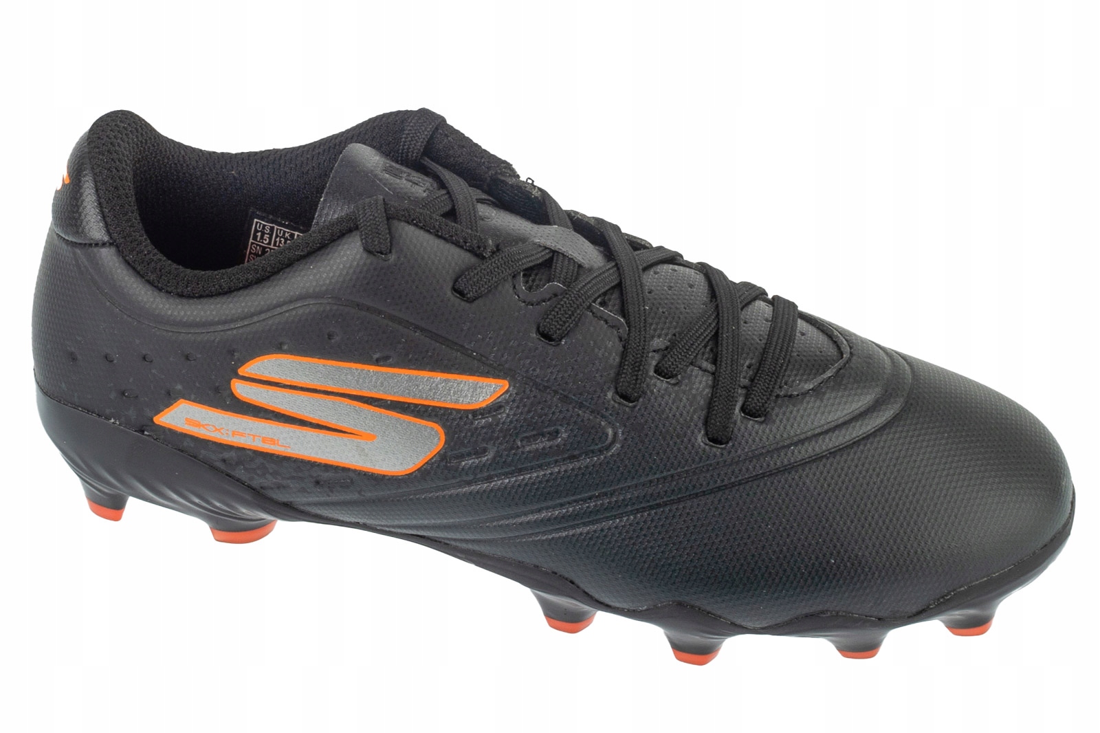 Skechers Razor 1.5 Jr Youth Fg (34) Chlapecké boty, černá barva