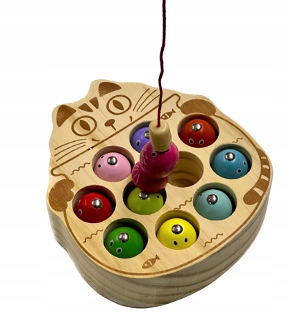 GRA DREWNIANA ŁOWIENIE RYBEK NA MAGENS RYBKI Maksymalna liczba graczy 2