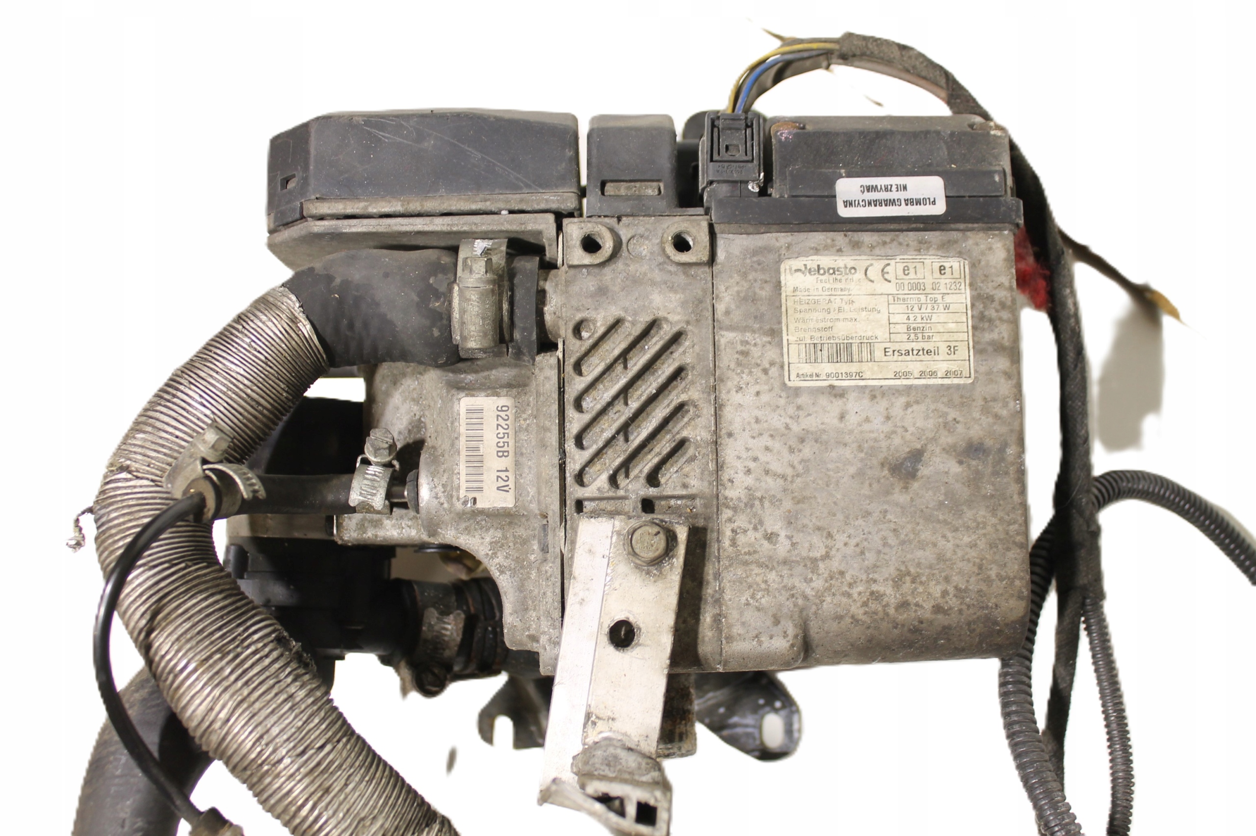 VW SEAT SKODA AUDI WEBASTO TERMO TOP E 9001397C PB Numer katalogowy części 9001397C WEBASTO E