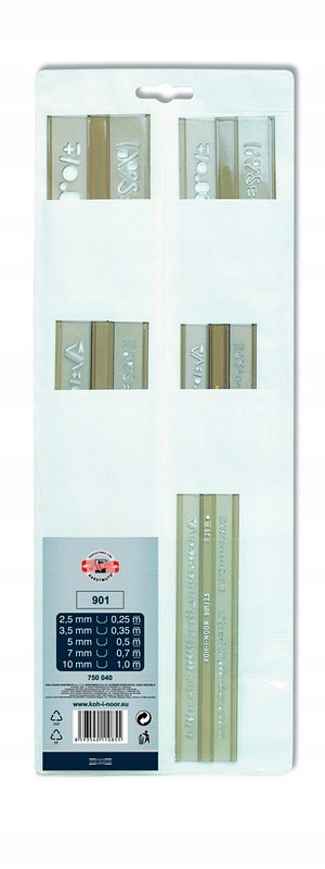 KOH-I-NOOR SZABLONY LITEROWO CYFROWE SET