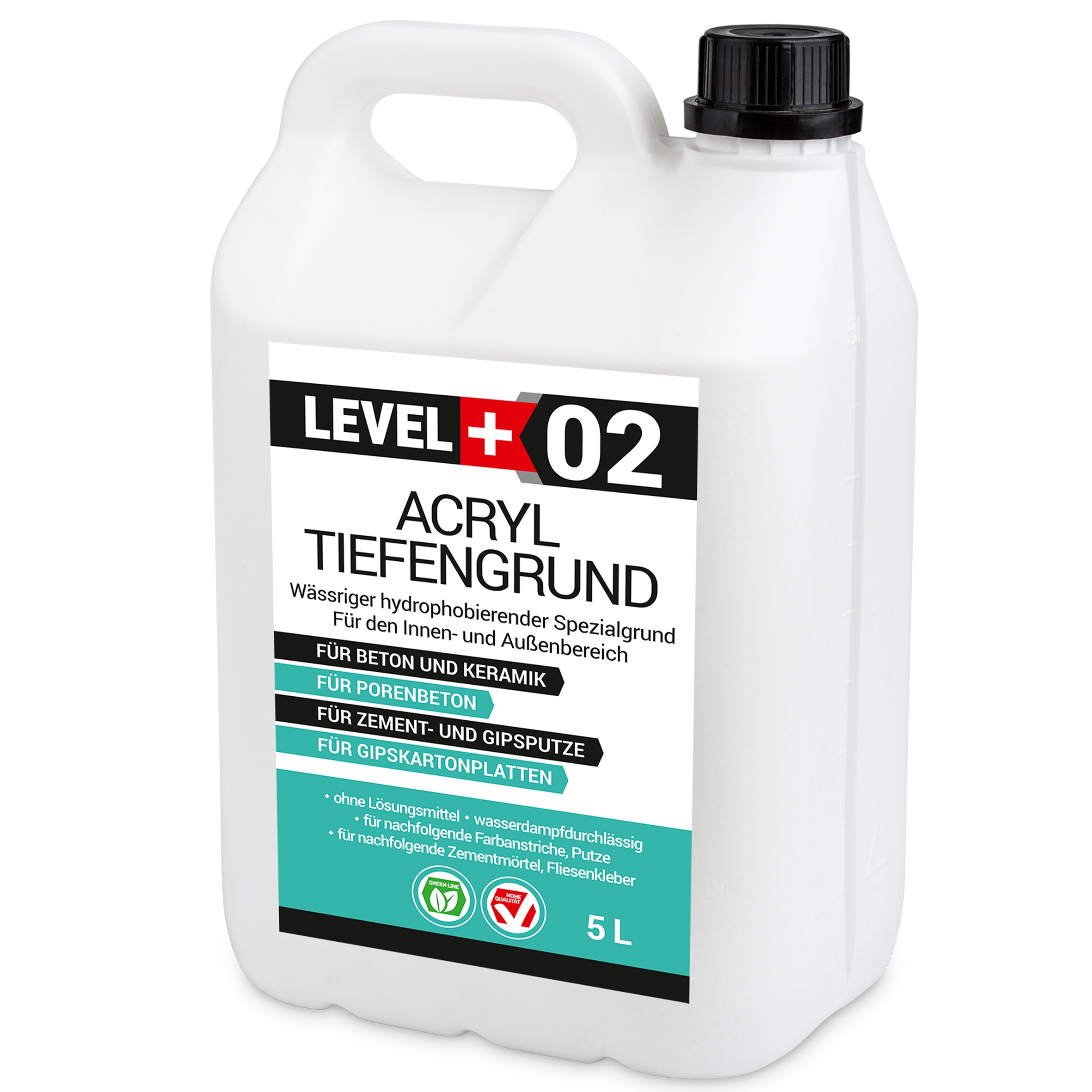 Grunt Akrylowy 5L Uniwersalny Level+02