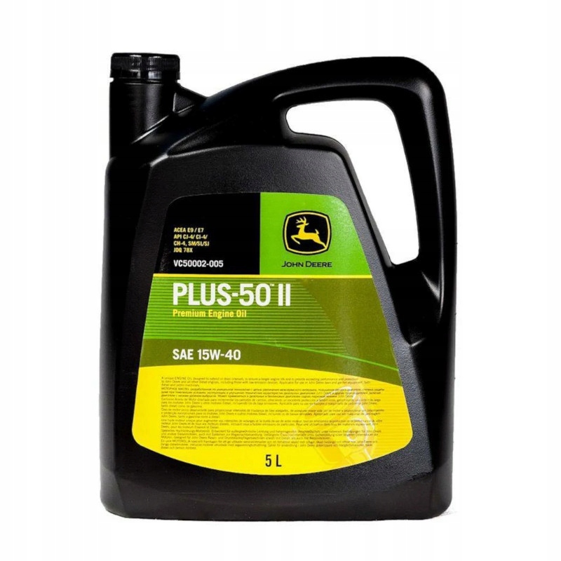 Olej silnikowy mineralny John Deere Oe Plus-50 II 15W-40 5l Oryginał