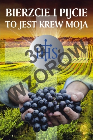 Baner ozdobny NA BOŻE CIAŁO 100x150cm Marka bez marki