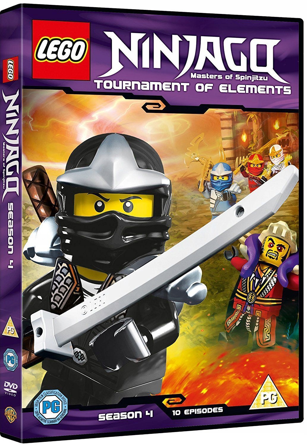 LEGO Ninjago Season (Ninjago: Mistrzowie Spinjitzu) płyta DVD