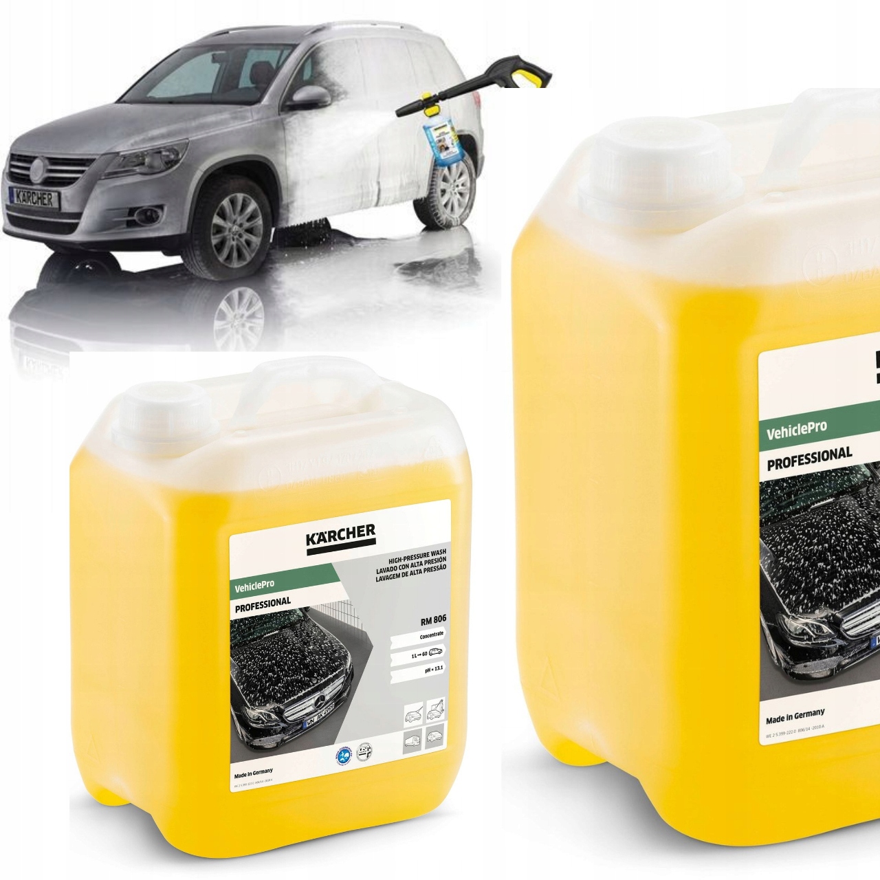 Karcher Piana Aktywna Szampon 5000ML 5 L XXL RM806 Wydajność Moc Bio