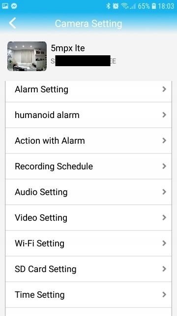 KAMERA IP 3G 4G LTE SIM ZEWNĘTRZNA GSM 5Mpx 5Mp Zasięg podczerwieni 40 m