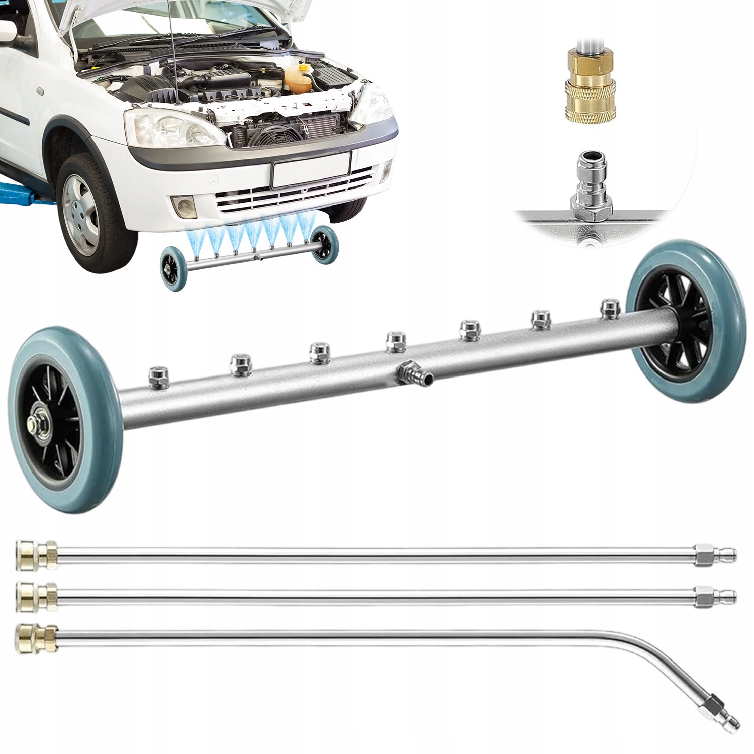 Myčka Podvozku 4000 Psi Se 7 Tryskami Pro Tlakovou Myčku