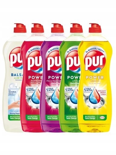 Levně 2x Pur Tekutý prostředek na mytí nádobí Mix 750 ml X5