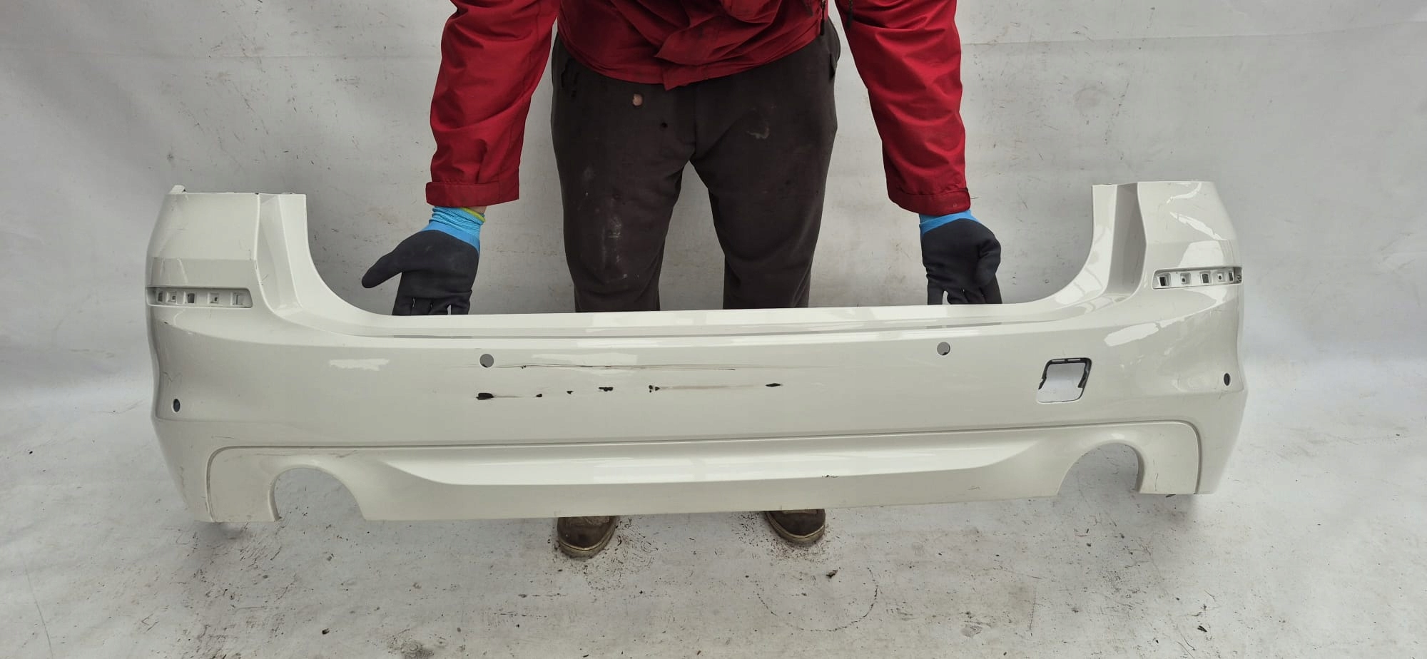BMW 5 G31 KOMBI bumper rear part rear PDC 7387307
