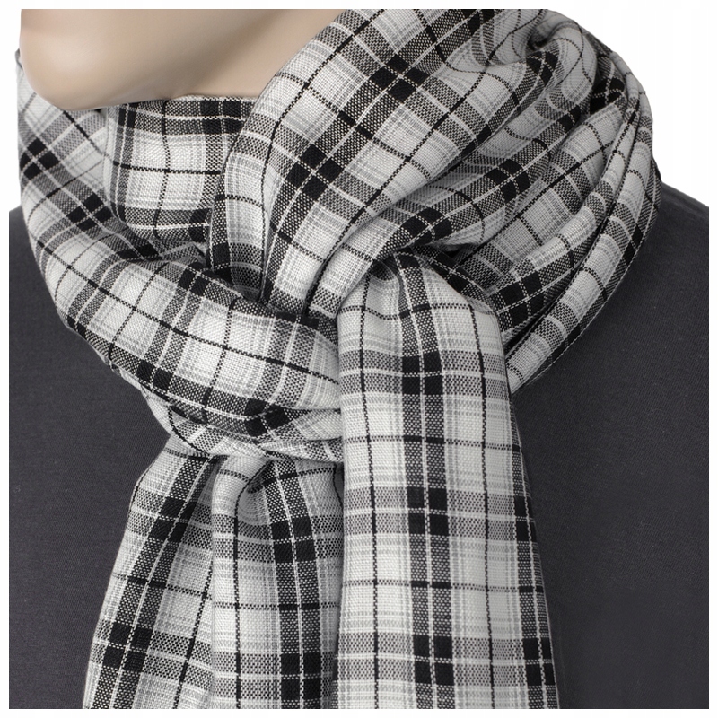 

Duży Szal 200x70 Szalik Damski Angielska Krata a3