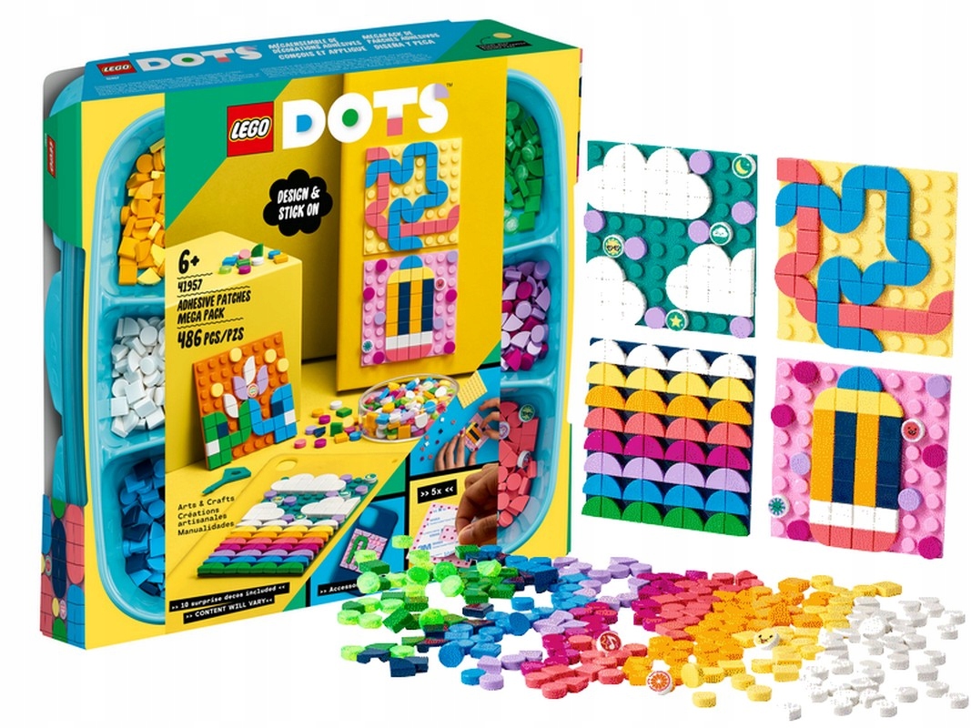 

Lego Dots 41957 Megazestaw Nalepek