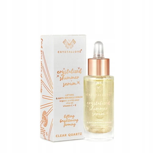 Crystallove Clear Quartz Shimmer 30 ml pleťové sérum