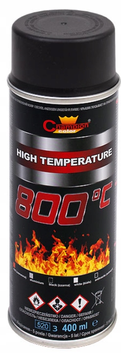 

Champion Spray Żaroodoporny Czarny 400 ML