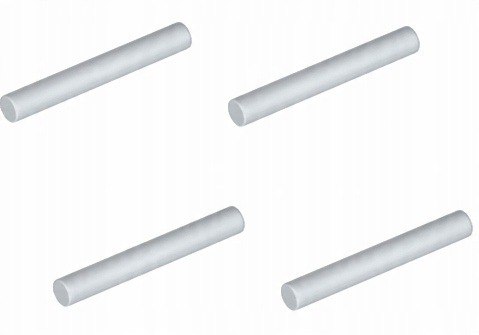 

Lego Pręt Bar 3L jasny szary Lbg 87994 4 szt
