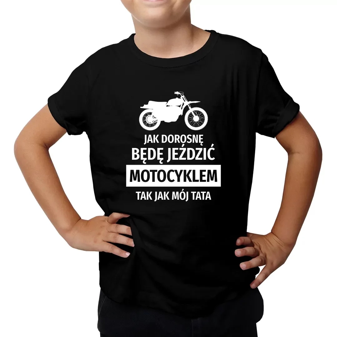 

Koszulka Dla Syna Z Motocyklem Motorem