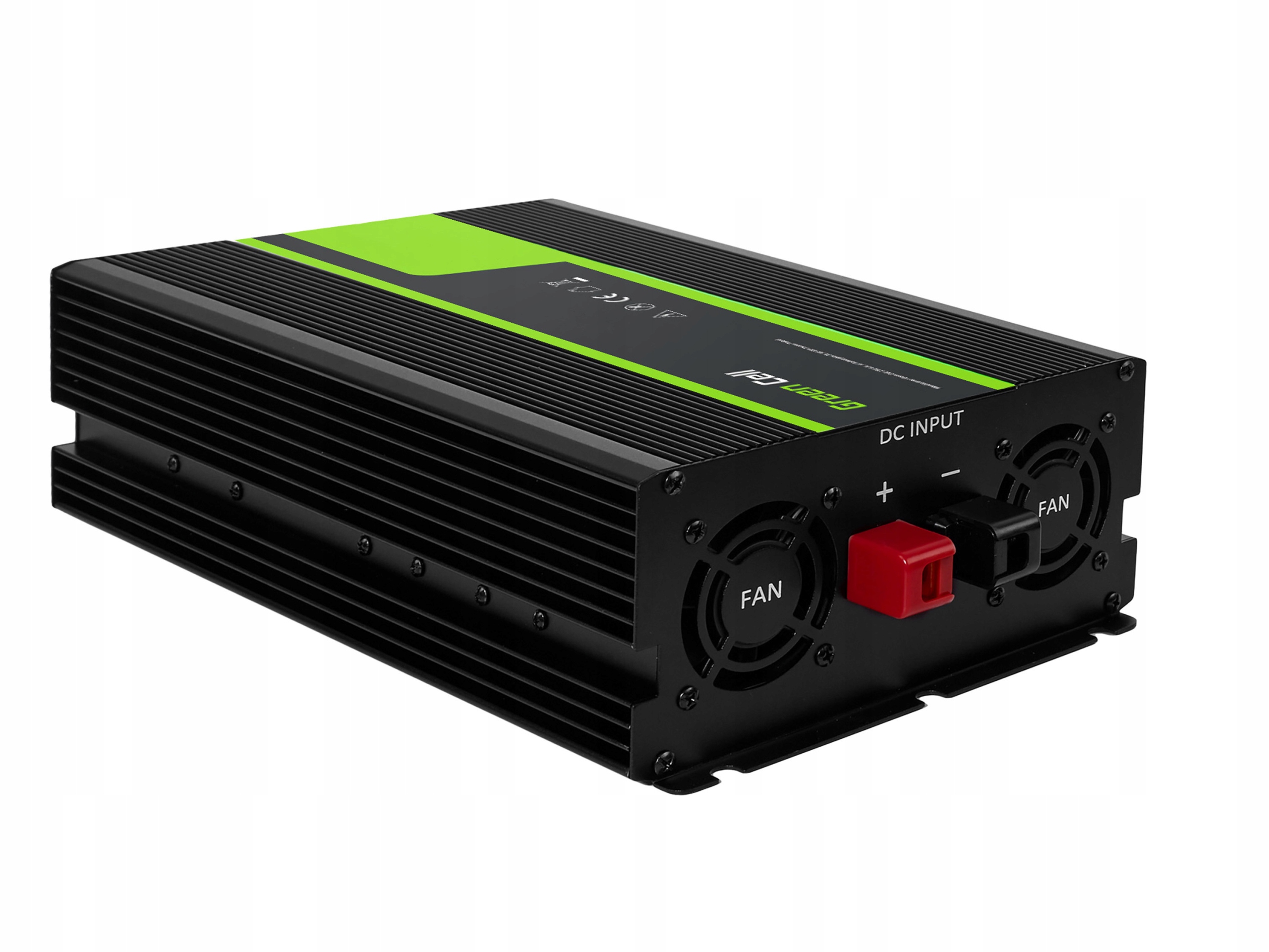 Przetwornica samochodowa Green Cell 12V 1500W 3000W Sinus USB do kampera EAN (GTIN) 5903317228387