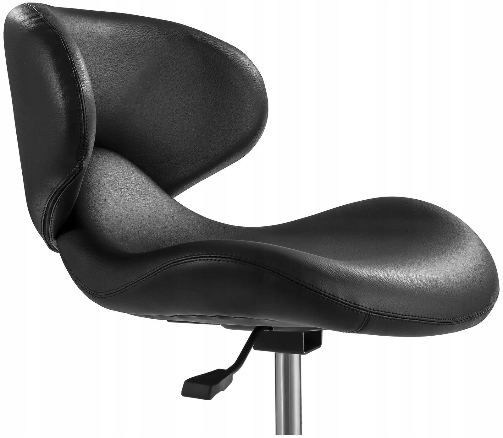 Taboret kosmetyczny 150 kg 44-57 cm czarny Physa ANDRIA BLACK 10040062