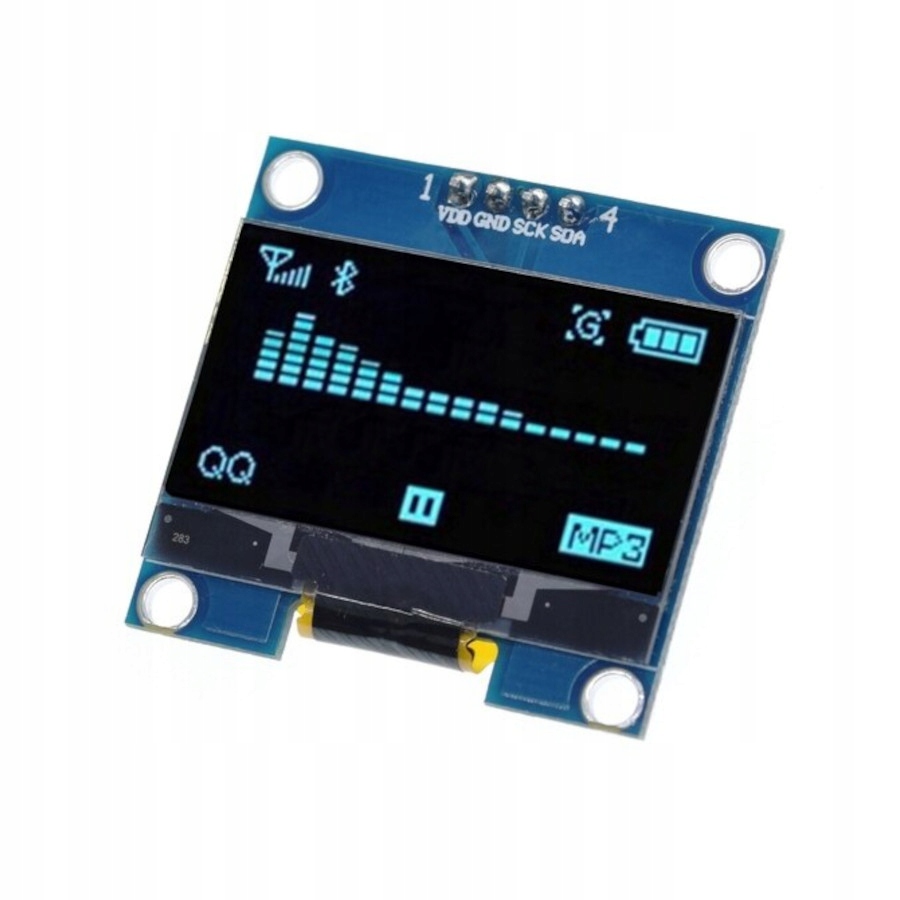 Wyświetlacz CN E-5-SPI-130-WH