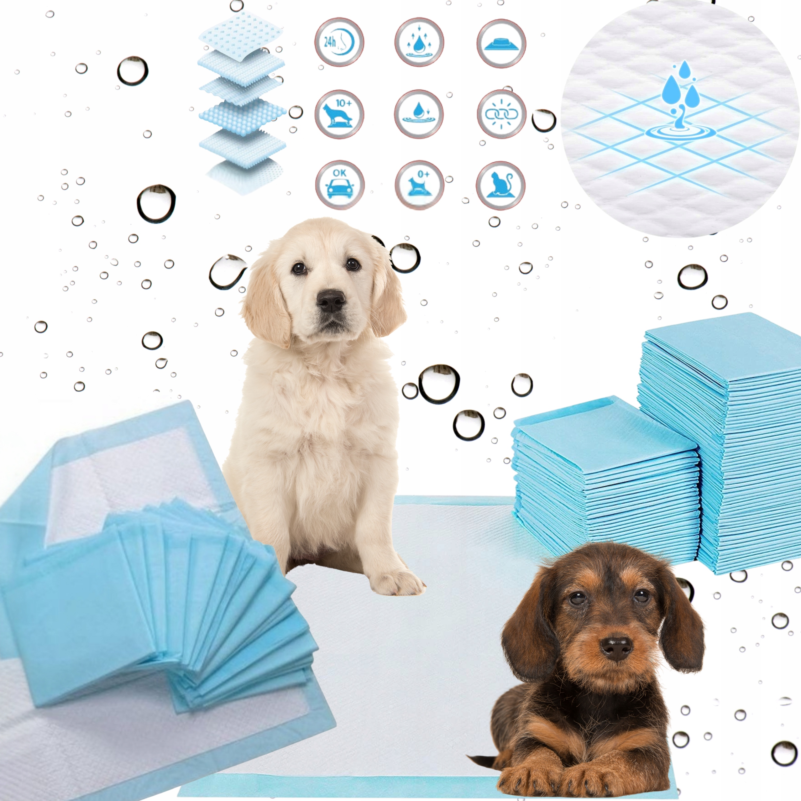Levně Absorpční Podložky Pro Psa Na Přebalování 60x90 200ks