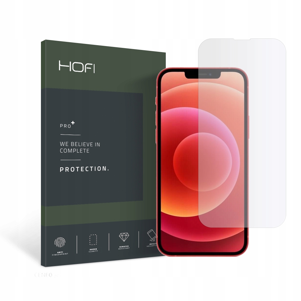 Szkło Hybrydowe Hofi Hybrid Pro+ iPhone 13 13 Pro 14 16E 17E Clear Hofi