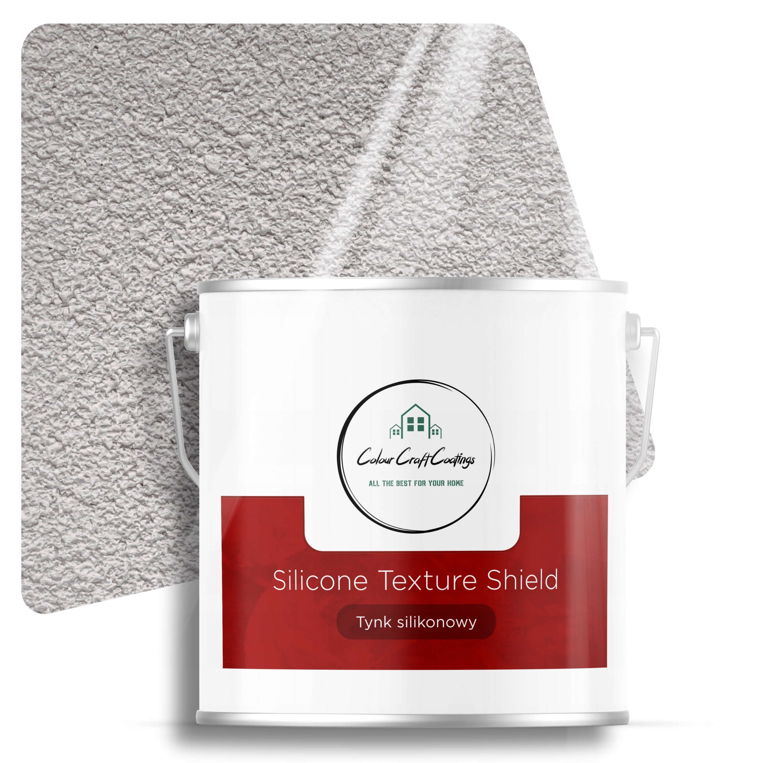 Silikonová Fasádní Omítka Granulace 1.5 MM Beránek Šedý 7 Kg F274