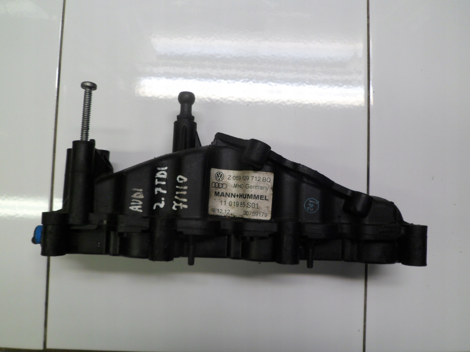 AUDI A6 C6 2.7TDI BPP intake manifold 059129712BQ